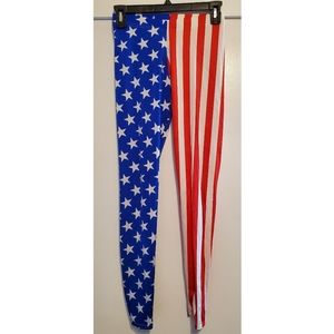 Black Milk - Kids in Amerika leggings, size Medium